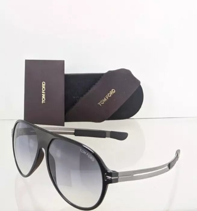 Brand Authentic Tom Ford Sunglasses FT TF 881 Oscar 01B Frame 60mm TF0881