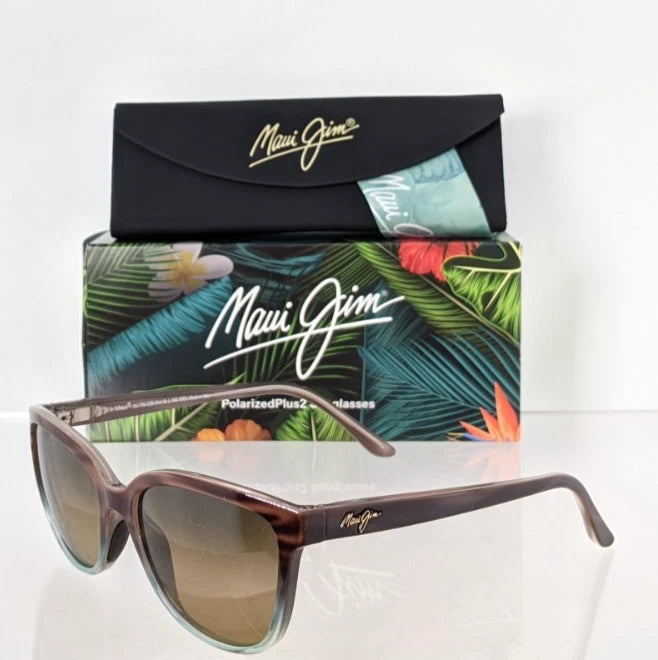 Brand New Authentic Maui Jim Sunglasses HONI MJ 758 - 22B STG-SG 54mm Frame