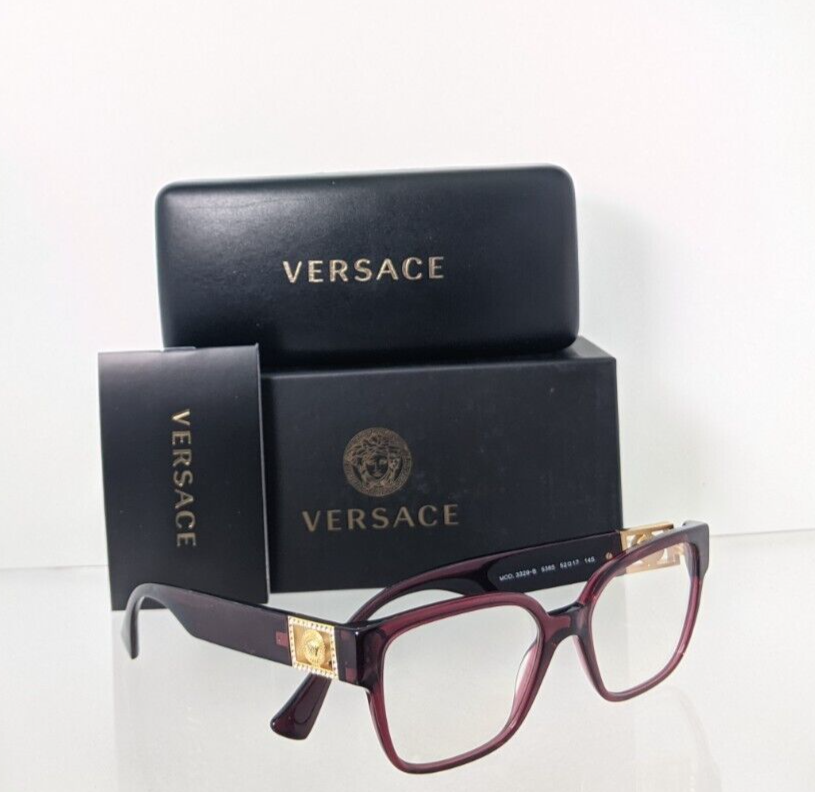 Brand New Authentic Versace Eyeglasses MOD. 3329-B 5385 52mm 3329-B Frame