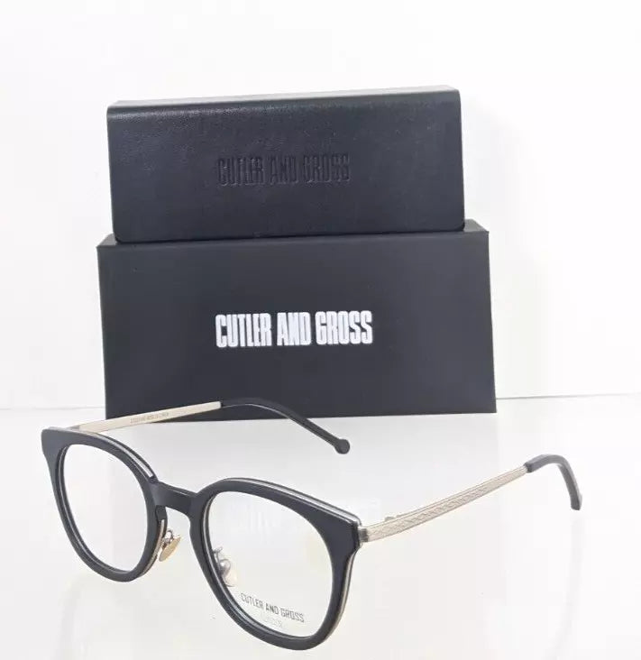 Brand New Authentic CUTLER AND GROSS OF LONDON Eyeglasses 1275 C 03 : 1275 48mm