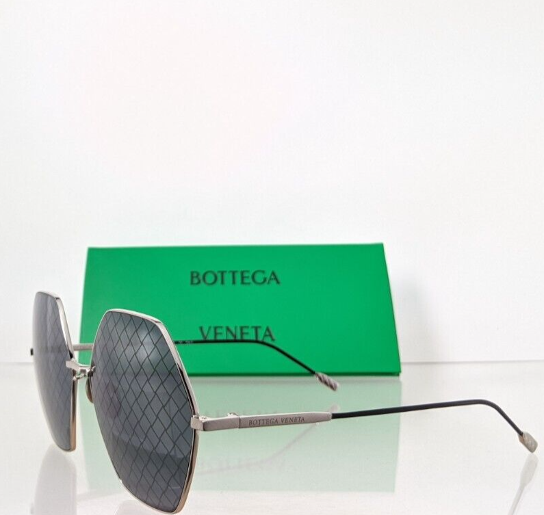 Brand New Authentic Bottega Veneta Sunglasses BV 0201 001 60mm Frame