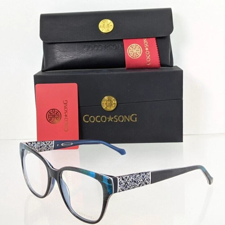 Brand New Authentic COCO SONG Eyeglasses Like Rock Col. 1 53mm CV156