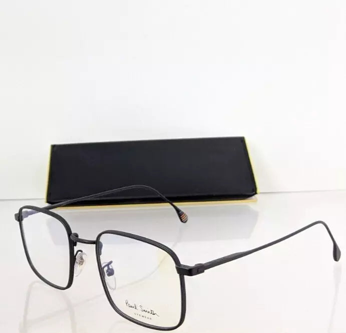 Brand New Authentic Paul Smith Eyeglasses PSOP070 V1 C: 03 Black EDWIN Frame