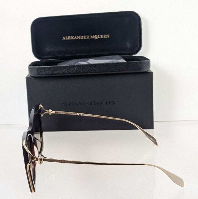 Brand New Authentic Alexander McQueen Sunglasses AM 0375 002 53mm Frame