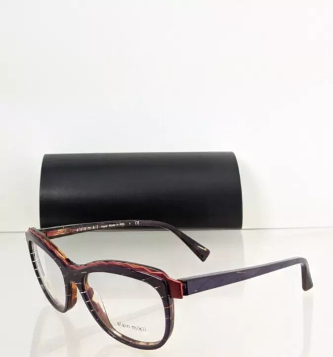 New Authentic Alain Mikli A0 2019 2891 Eyeglasses AL 2019 Purple & Red Frame