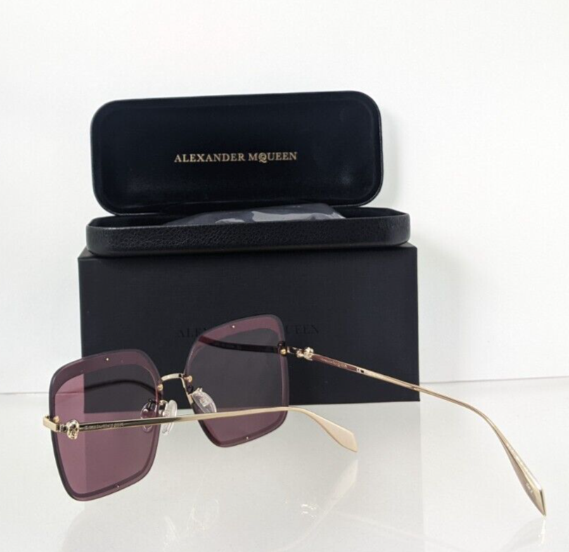 Brand New Authentic Alexander McQueen Sunglasses AM 0222 003 62mm Frame