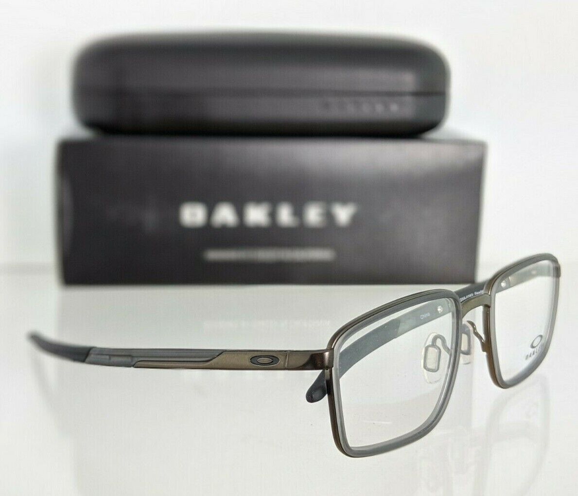 Brand New Authentic Oakley Eyeglasses OX3235 0252 Spindle Titanium 52mm 3235