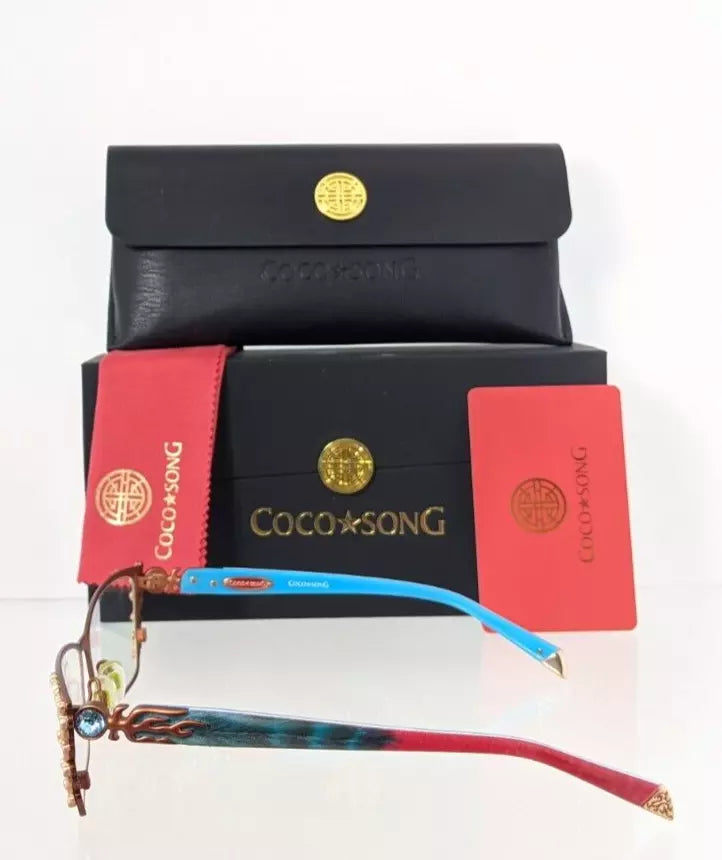 Brand New Authentic COCO SONG Eyeglasses Right Glory Col 4 54mm CV115