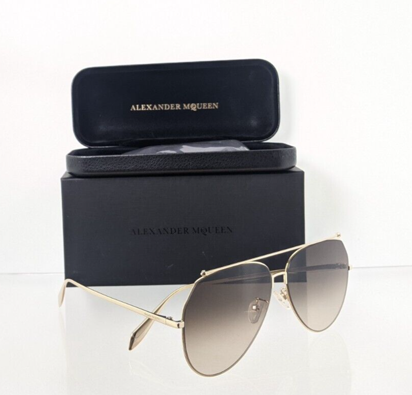 Brand New Authentic Alexander McQueen Sunglasses AM 0316 002 61mm Frame