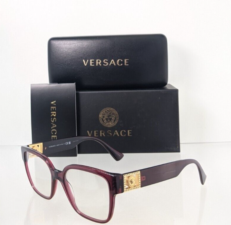 Brand New Authentic Versace Eyeglasses MOD. 3329-B 5385 52mm 3329-B Frame