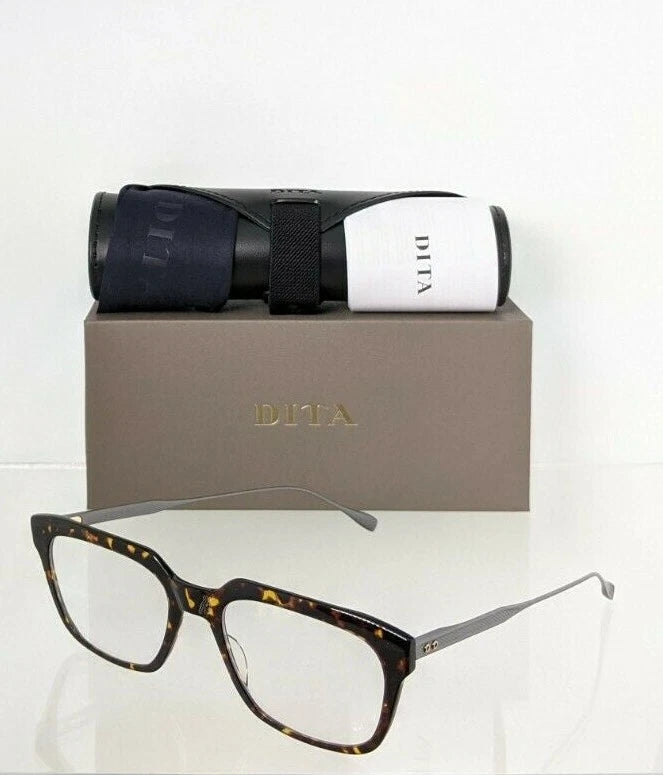 Brand New Authentic Dita Eyeglasses ARGAND DTX123-54-02 Tortoise Grey 54mm Frame