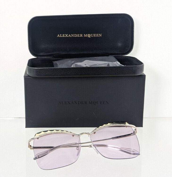 Brand New Authentic Alexander McQueen Sunglasses AM 0059 001 60mm Frame