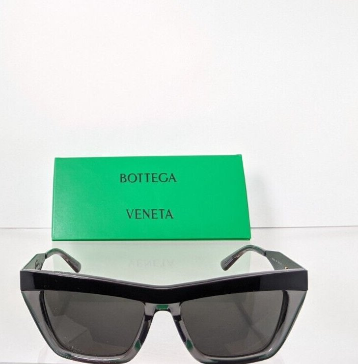 Brand New Authentic Bottega Veneta Sunglasses BV 1056 001 56mm Frame