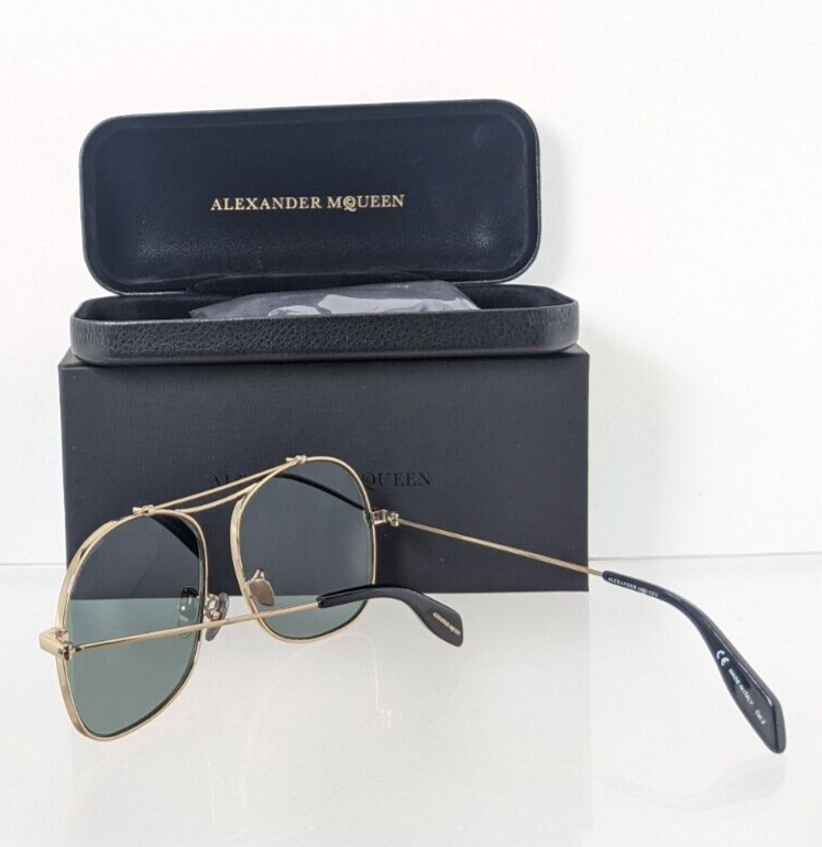 Brand New Authentic Alexander McQueen Sunglasses AM 0088 003 59mm Frame