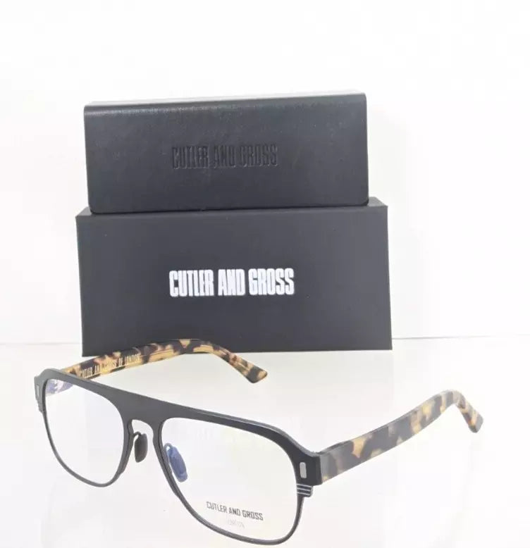 Brand New Authentic CUTLER AND GROSS OF LONDON Eyeglasses 1365 03 : 1365 55mm