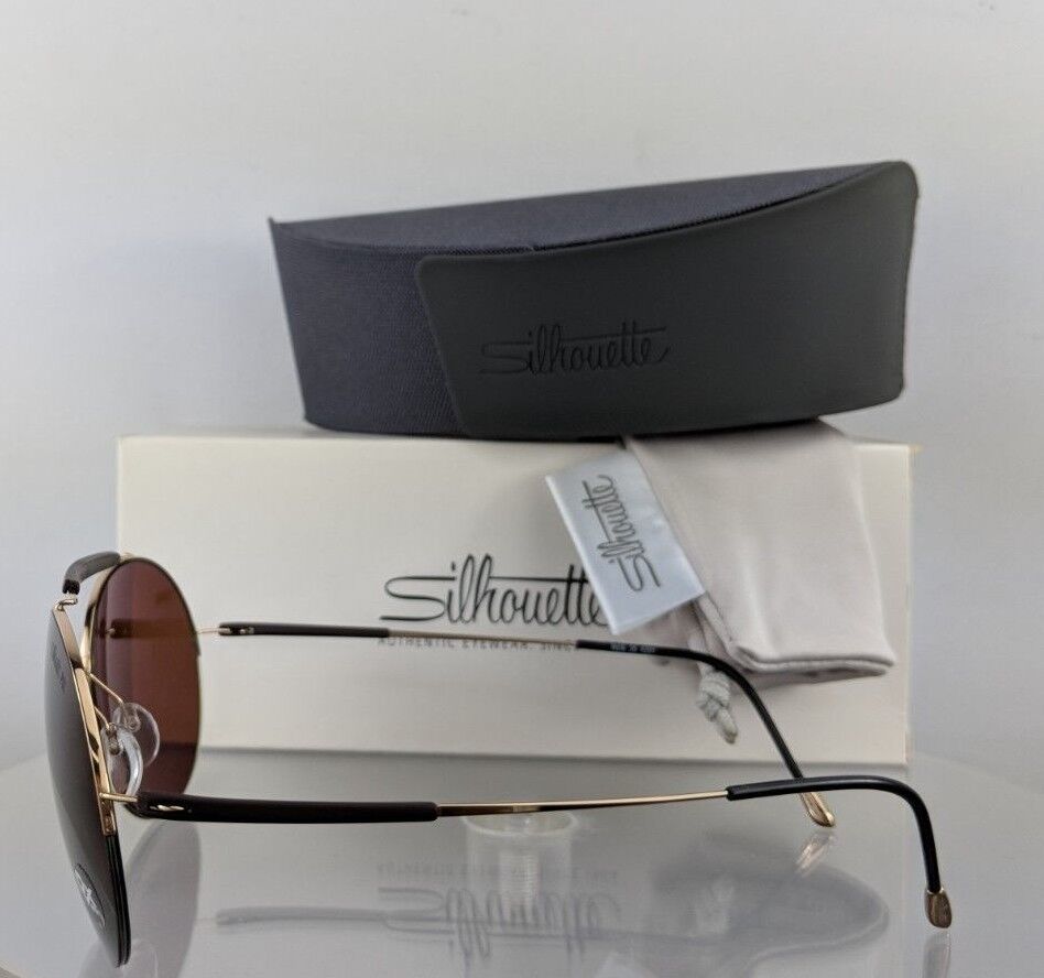 Silhouette 8659 20 6201 Gold Sunglasses