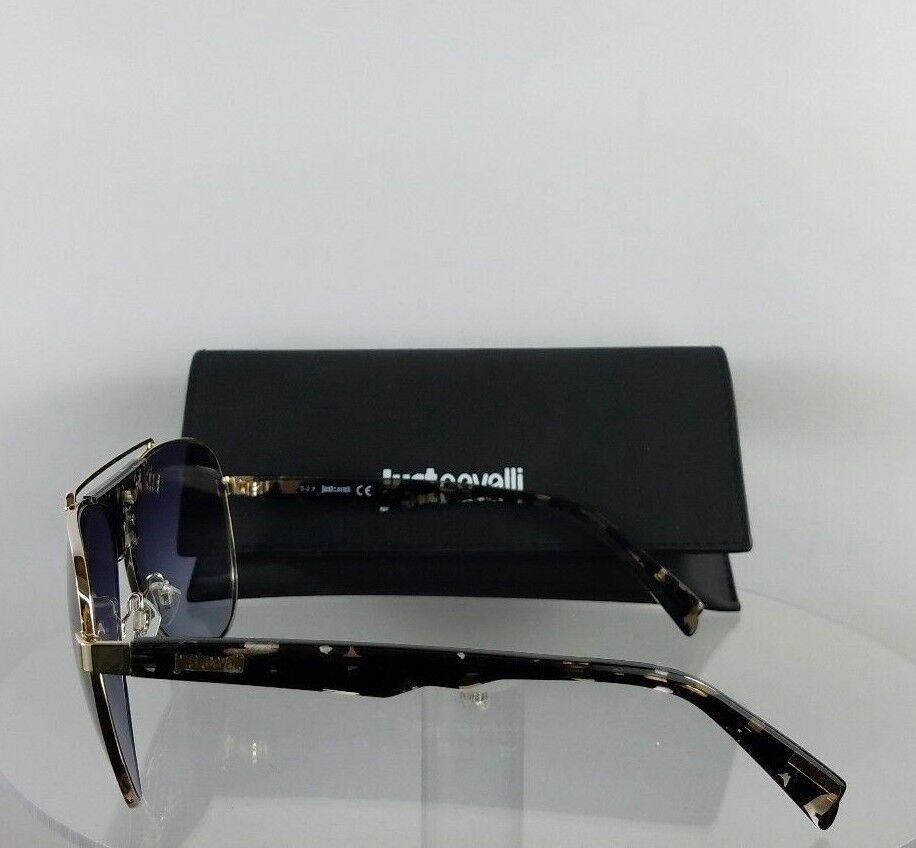 Brand New Authentic Just Cavalli Sunglasses JC828S 55C Gold Frame 828