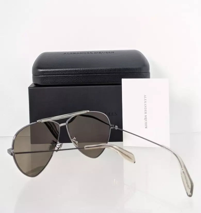 Brand New Authentic Alexander McQueen Sunglasses AM0058SA 003 63mm 0058