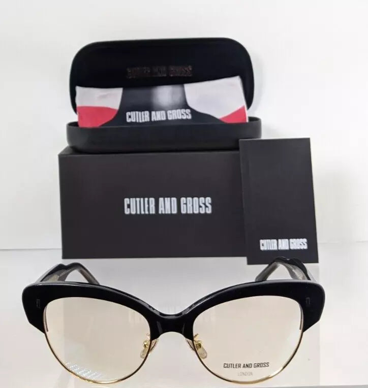 Brand New Authentic CUTLER AND GROSS OF LONDON Eyeglasses 1351 C 01 55mm