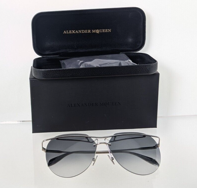 Brand New Authentic Alexander McQueen Sunglasses AM 0155 003 60mm Frame