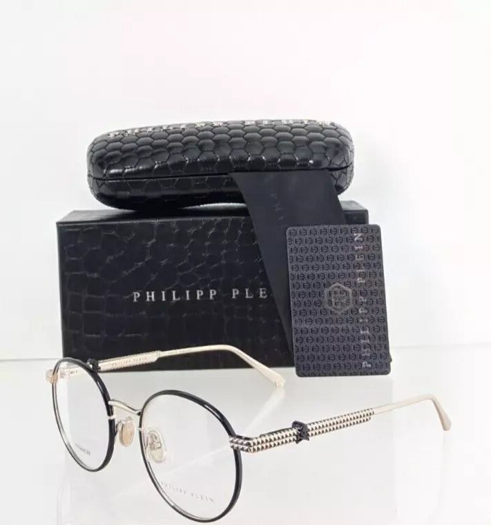 New Authentic Philipp Plein Eyeglasses VPP 061 Col 0300 VP061 Glam sunset Frame