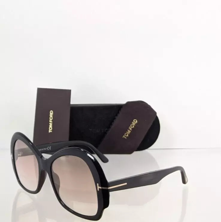 Brand New Authentic Tom Ford Sunglasses FT TF 874 01G Zelda TF874 56mm