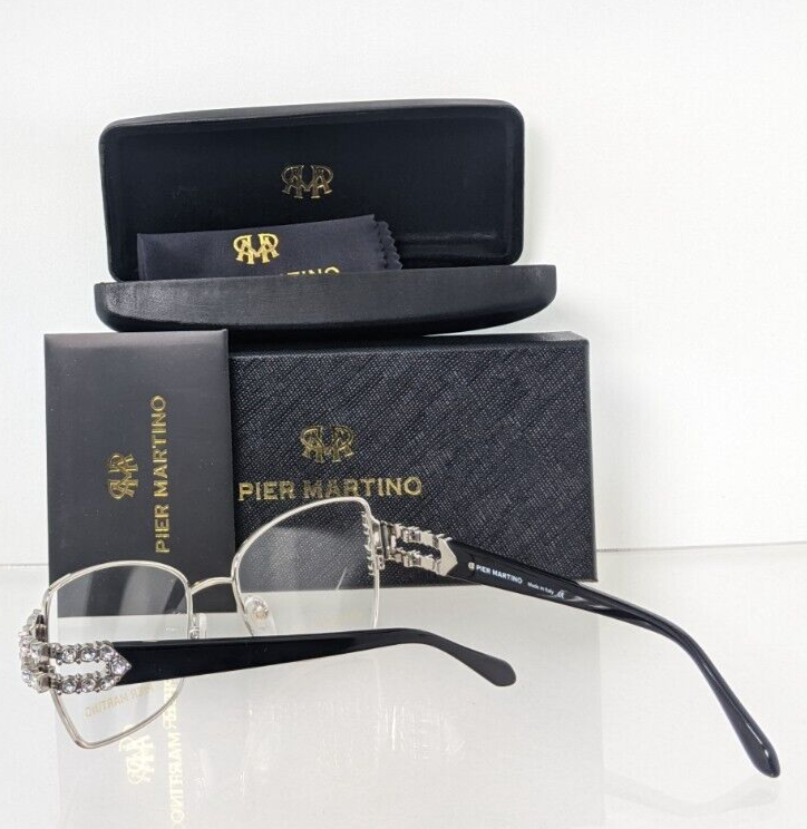 Brand New Authentic Pier Martino Eyeglasses 6628 C1 917 52mm Italy Frame