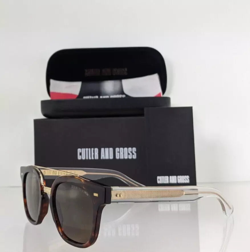 Brand New Authentic CUTLER AND GROSS Sunglasses M : 1297 C : 02 48mm Frame