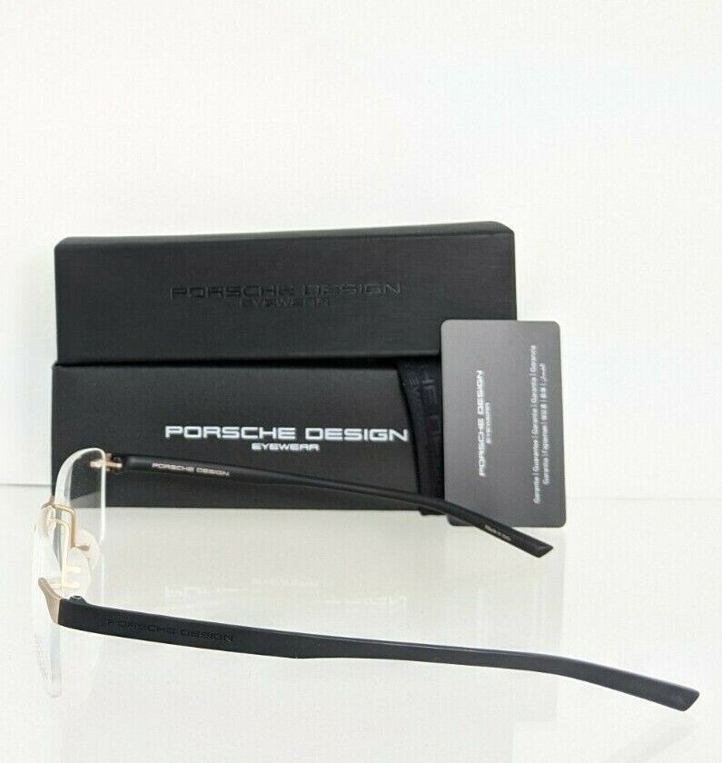 Brand New Authentic Porsche Design Eyeglasses P' 8344 S1 B 58mm Titanium Frame