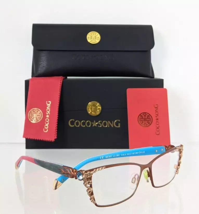 Brand New Authentic COCO SONG Eyeglasses Right Glory Col 4 54mm CV115