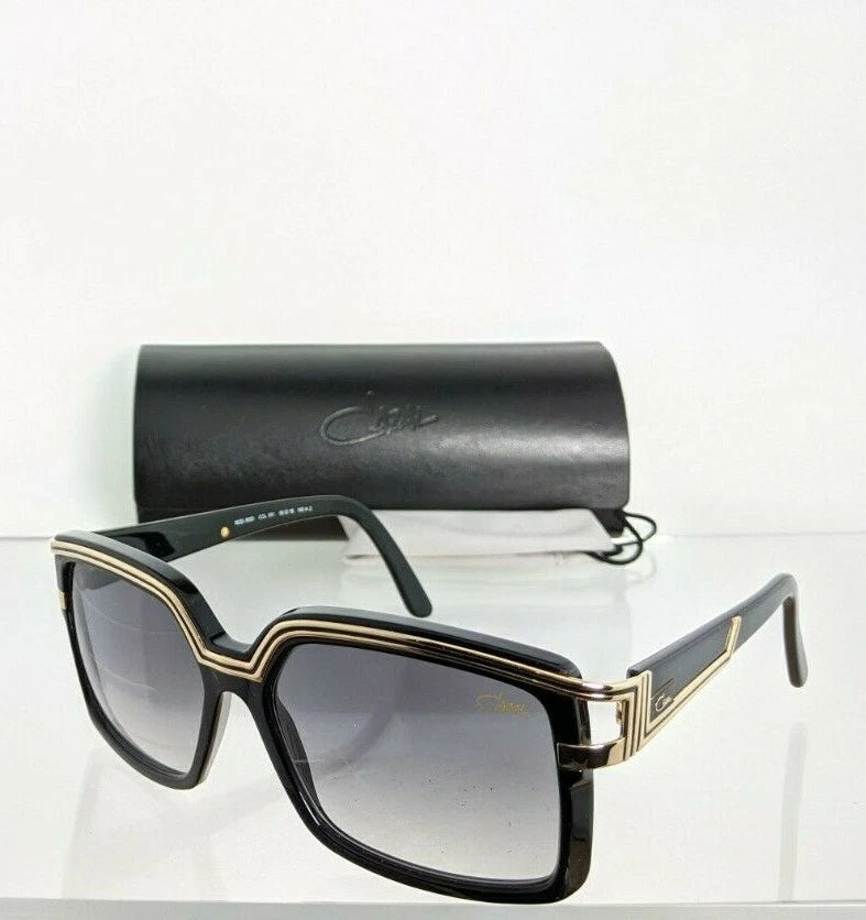 Brand New Authentic CAZAL Sunglasses MOD. 8033 COL. 001 Black & Gold Frame