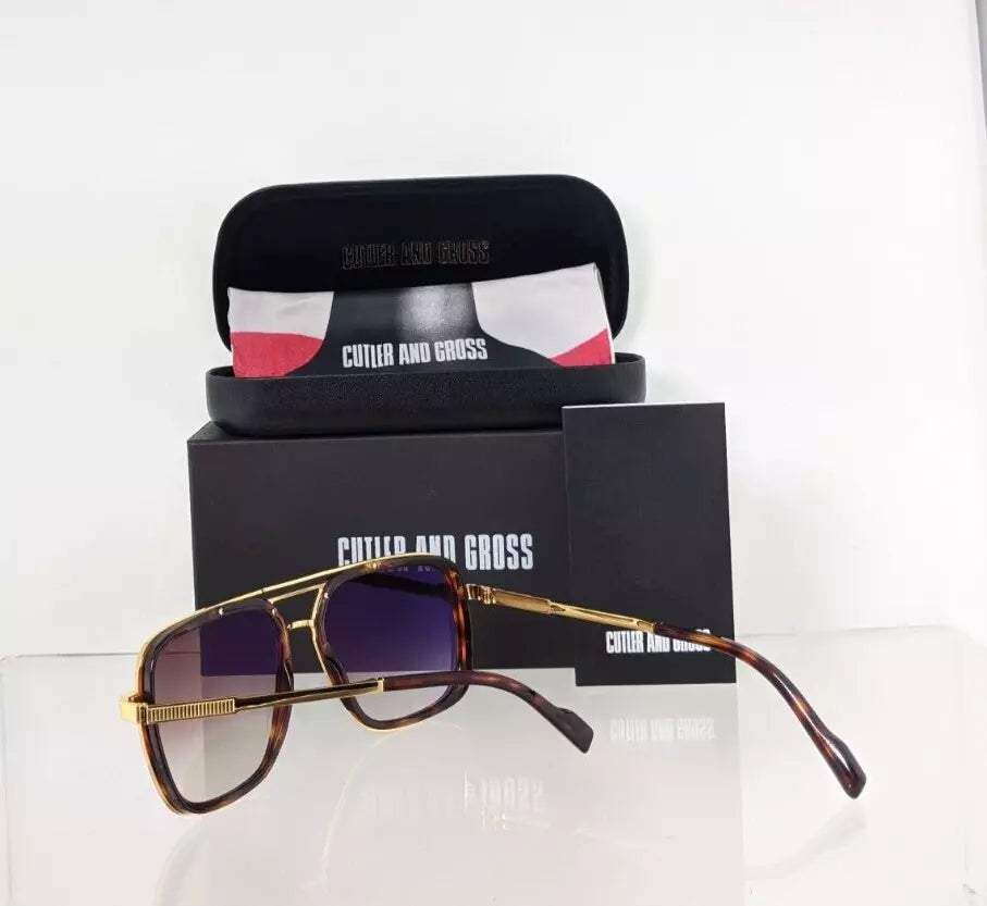 Brand New Authentic CUTLER AND GROSS Sunglasses M : 1324 C : 02 58mm Frame