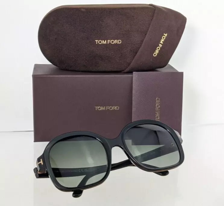 Brand New Authentic Tom Ford Sunglasses FT TF 1034 01B Hanley TF1034 57mm