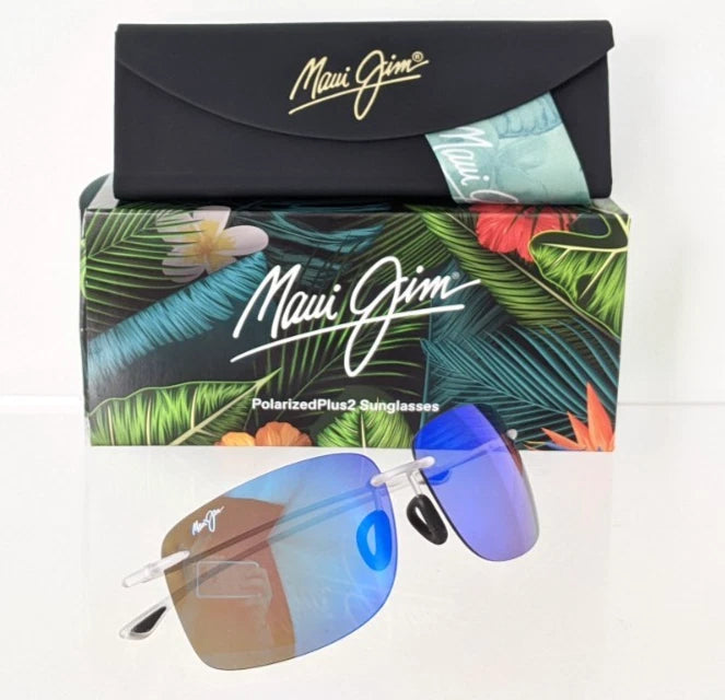 Brand New Authentic Maui Jim Sunglasses HEMA MJ 443 - 05CM MPLT - BH 62mm