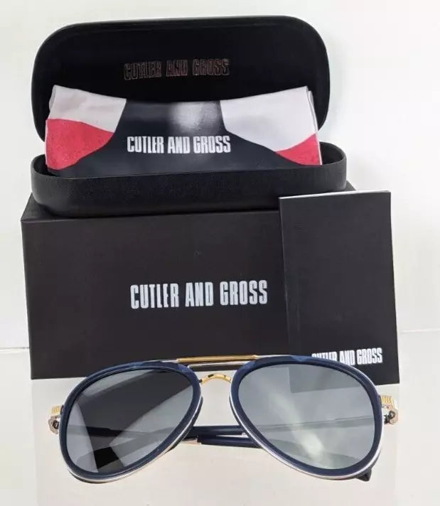 Brand New Authentic CUTLER AND GROSS Sunglasses M : 1323 C : 02 58mm 1323