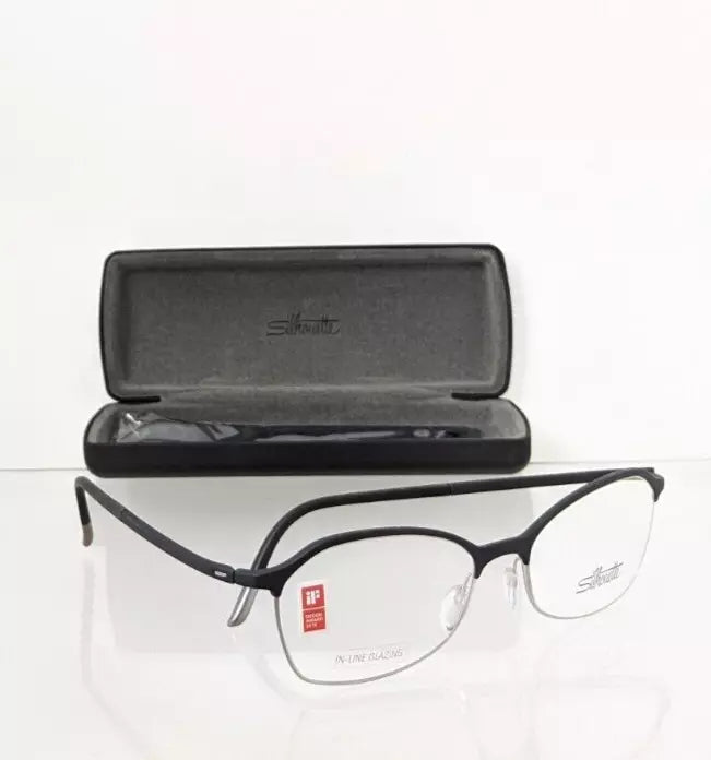 Brand New Authentic Silhouette Eyeglasses SPX 1582 75 9000 Titanium Frame 53mm