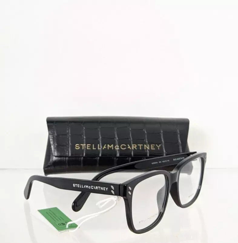 New Authentic Stella McCartney Eyeglasses SC 50001I 001 50001 Bio Acetate Frame