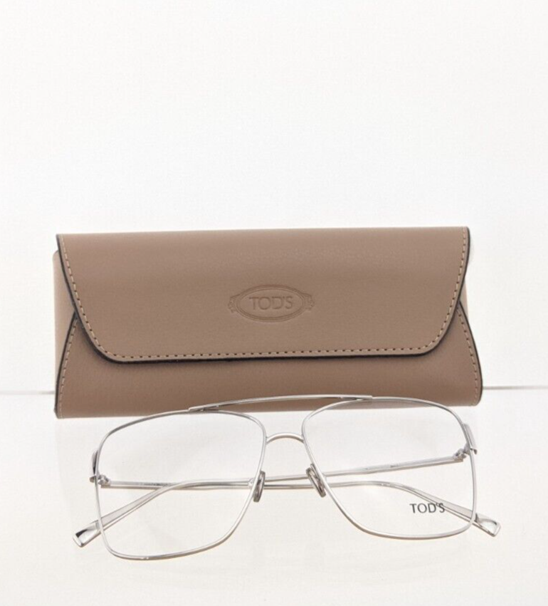 Brand New Authentic Tod's Eyeglasses To 5281 018 56Mm Silver Frame To 5281