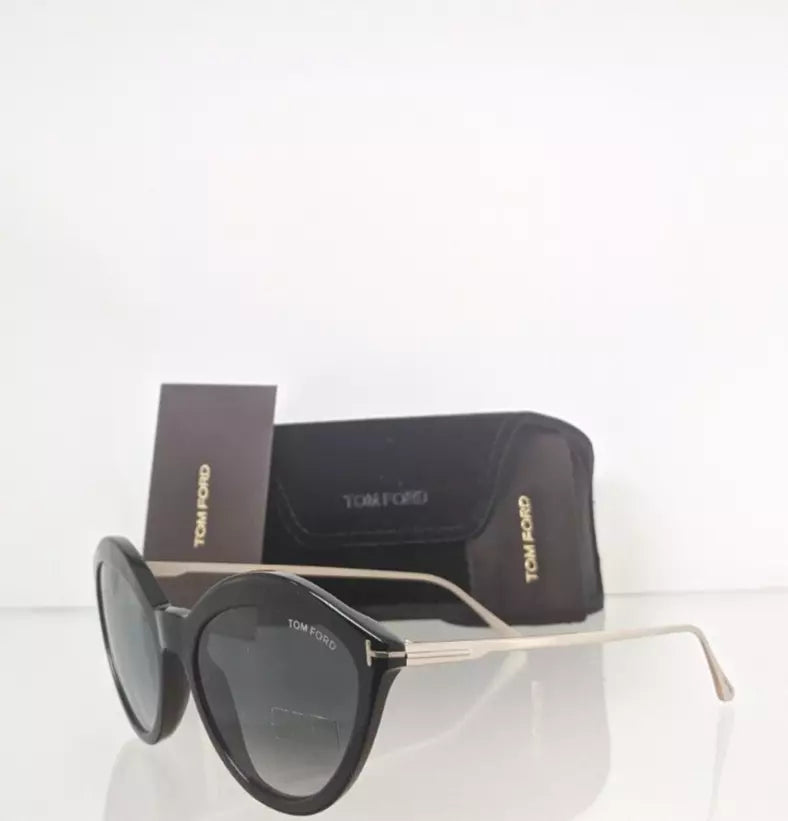 Brand New Authentic Tom Ford Sunglasses FT TF 663 01B TF 0663 57mm