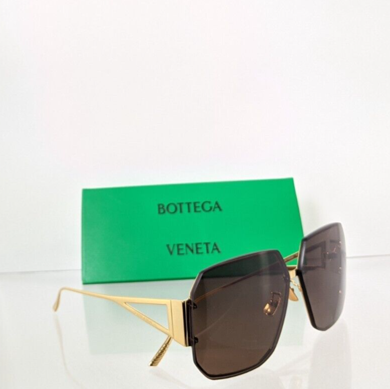 Brand New Authentic Bottega Veneta Sunglasses BV 1065 002 67mm Frame