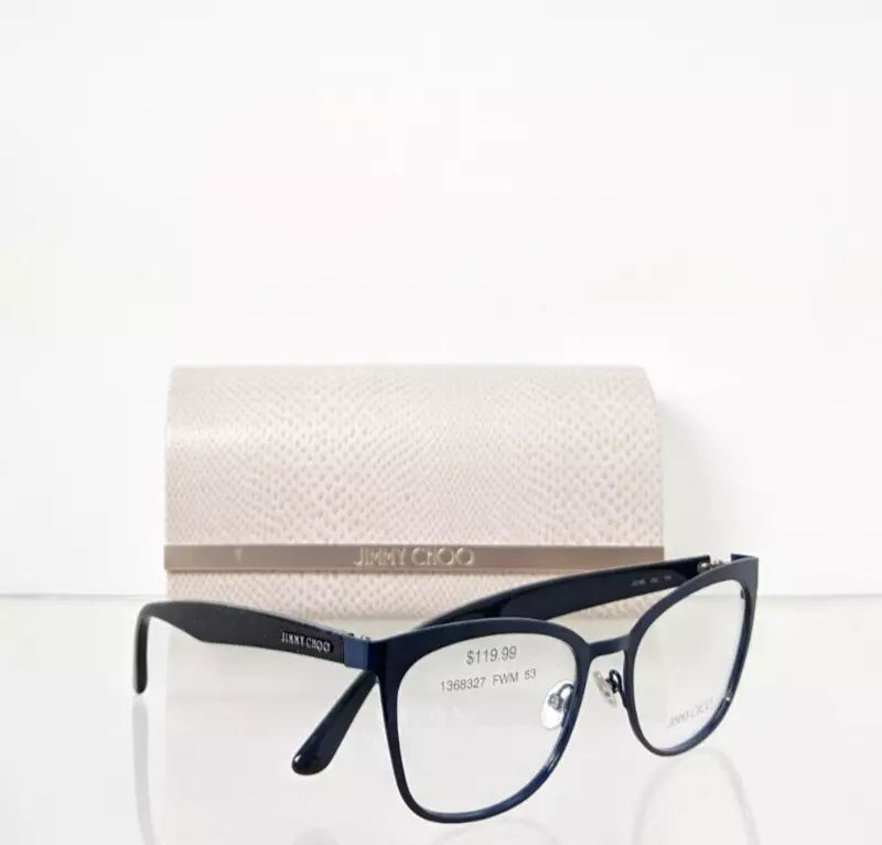 Brand New Authentic Jimmy Choo Eyeglasses 189 JOJ Navy Frame