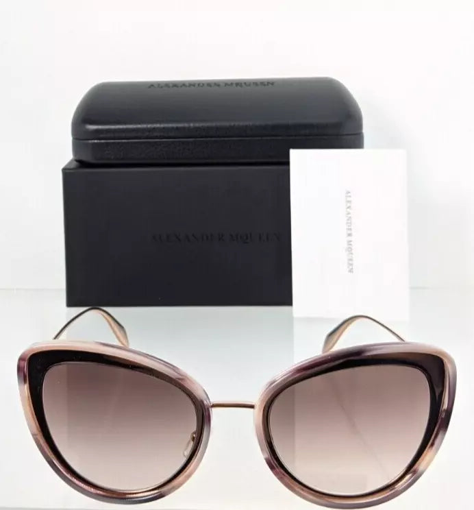 Brand New Authentic Alexander McQueen Sunglasses AM0177SA 004 54mm 0177