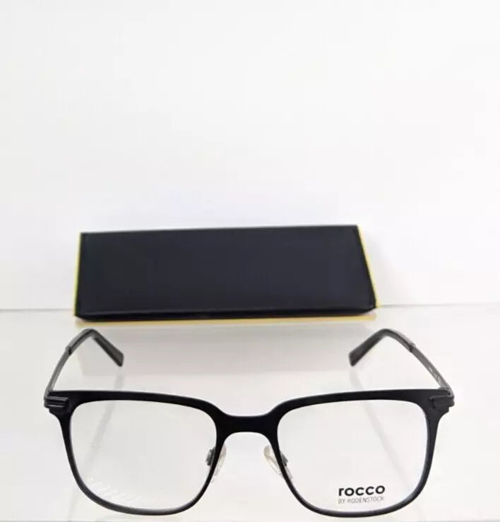 Brand New Authentic Rodenstock Eyeglasses R 206 A Black 48mm Frame