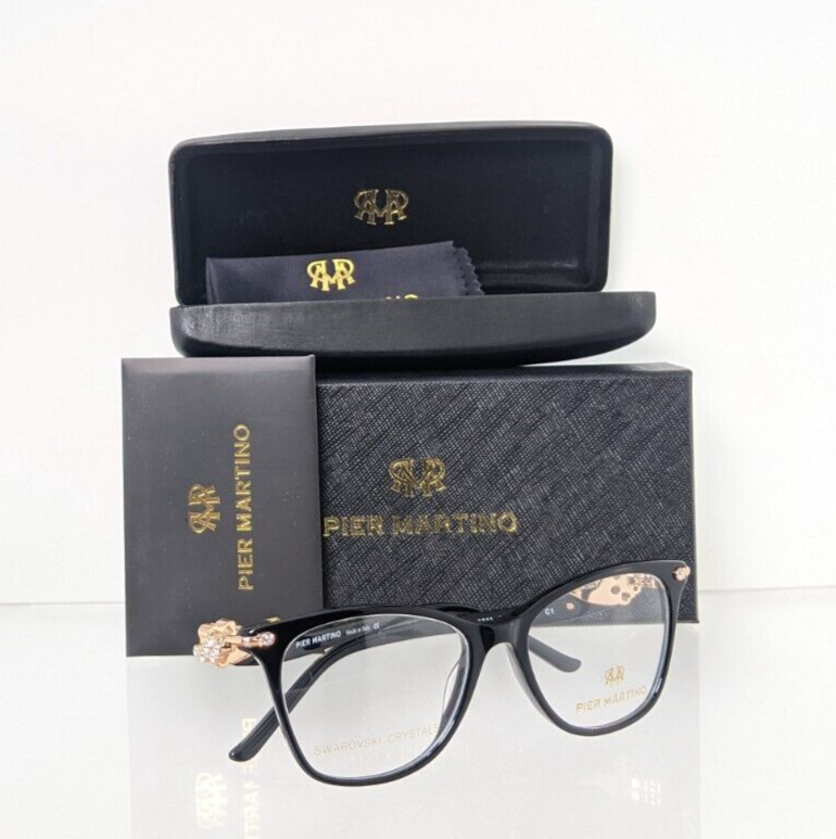 Brand New Authentic Pier Martino Eyeglasses 6611 C1 6611 51mm Italy Frame