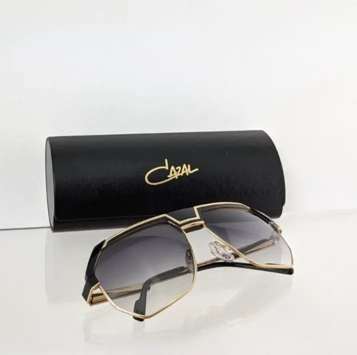 Brand New Authentic CAZAL Sunglasses MOD. 790 COL. 001 Black Gold 61mm 790/3