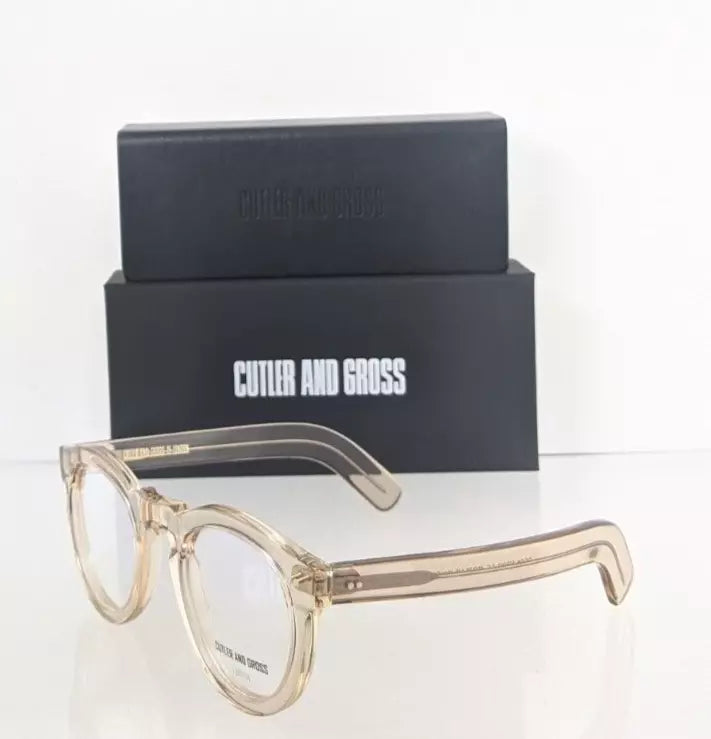 Brand New Authentic CUTLER AND GROSS OF LONDON Eyeglasses 0734 GOP 0734 48mm