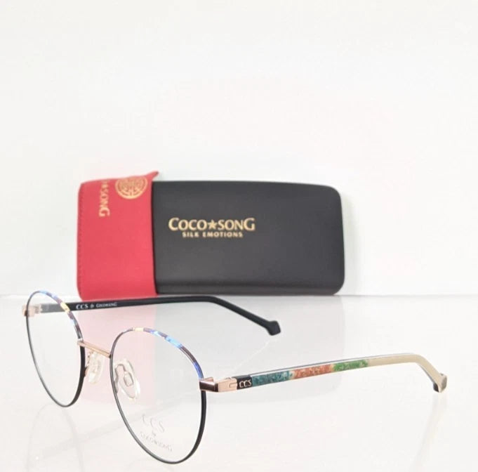 New Authentic CCS by COCO SONG Eyeglasses CCS 153 Col. 1 35mm