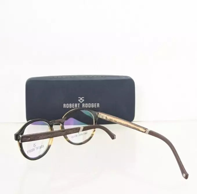 Brand New Authentic Robert Rudger Eyeglasses RR023 Col 2 47mm 023