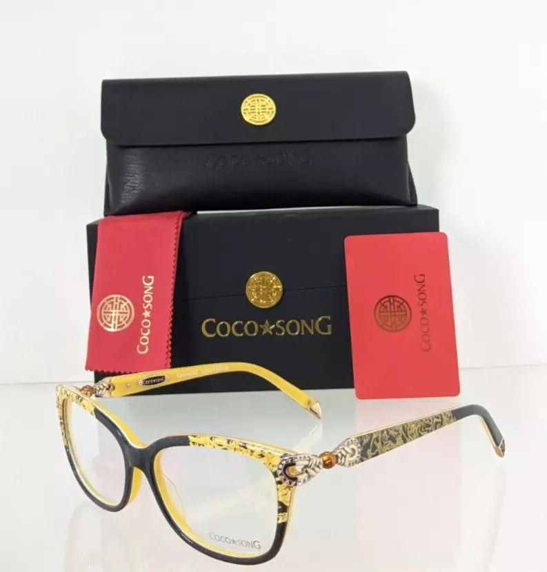 Brand New Authentic COCO SONG Eyeglasses Electric Lady Col 2 54mm CV092