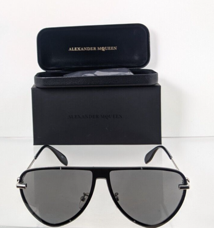 Brand New Authentic Alexander McQueen Sunglasses AM 0157 003 99mm Frame